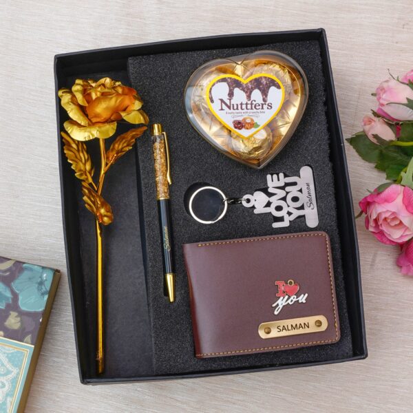 Heart Chocolate - Customized Valantine Combo - Design 3