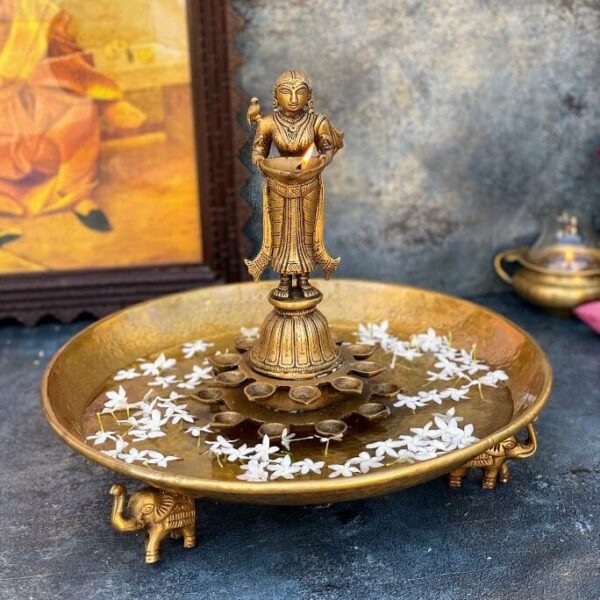 Deep Lakshmi with 21 Diya