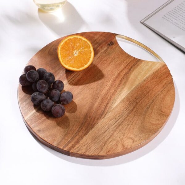 Exquisite round Wooden Chopping Board