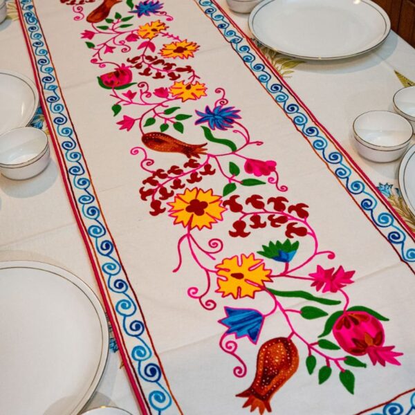 Embroidery Table Runners - Design 4