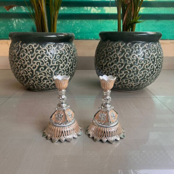 Export quality Enamel work beautiful Candle holders