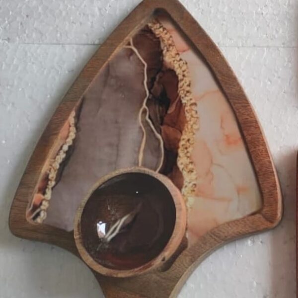 Shield Platter with Bowl - Design 1