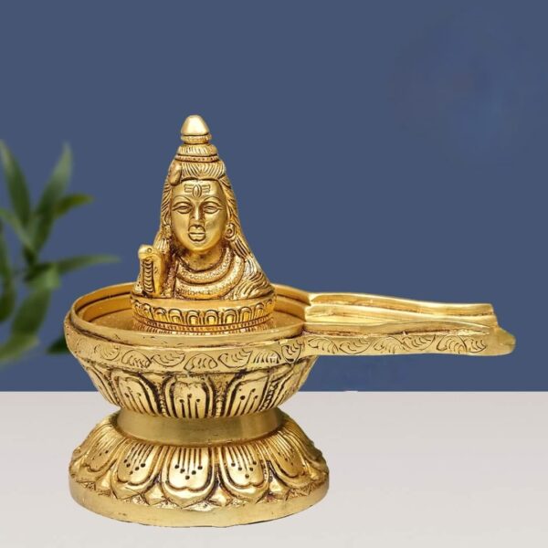 Brass Shivlingam