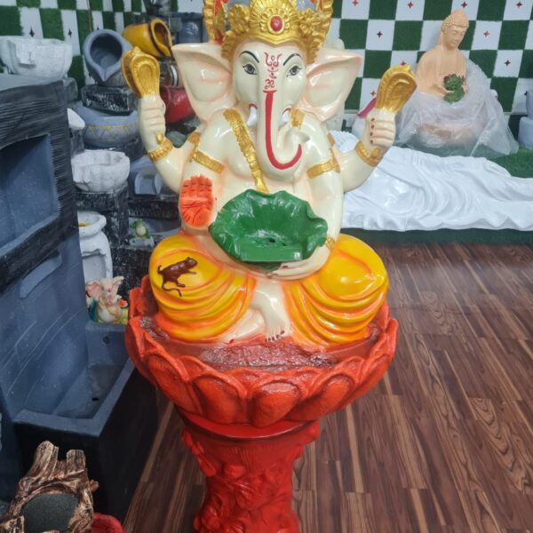 Lotus Ganesha Fountain