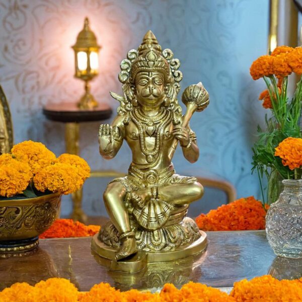 Brass Lord Hanuman
