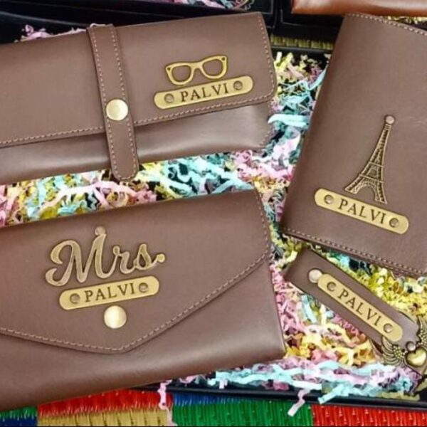 Combo - Spects cover, Clutch, Key chain, Passport Cover