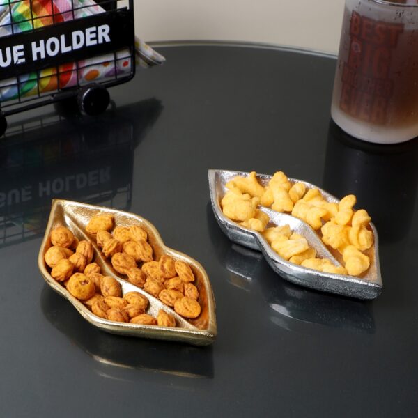 Lips & Leaves Platter Set - Design 1