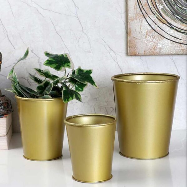 Glass Shape Planter Set of 3