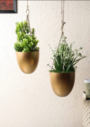 Hanging Capsule Planter Set of 2