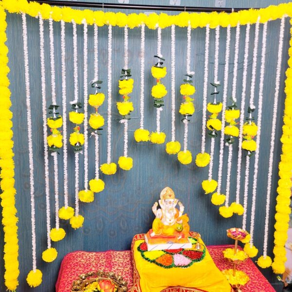 NEW GANPATI FESTIVE BACKDROP - Design 2