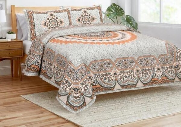 KALEEN KING.SIZE 𝙿𝚄𝚁𝙴 𝙲𝙾𝚃𝚃𝙾𝙽 𝙱𝙴𝙳𝚂𝙷𝙴𝙴𝚃 𝚂𝙴𝚃 - Design 17