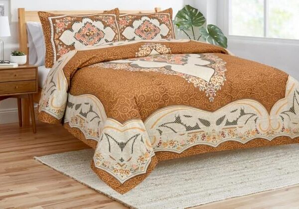 KALEEN KING.SIZE 𝙿𝚄𝚁𝙴 𝙲𝙾𝚃𝚃𝙾𝙽 𝙱𝙴𝙳𝚂𝙷𝙴𝙴𝚃 𝚂𝙴𝚃 - Design 9