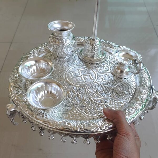 New Elephant Trunk Pooja Thali*