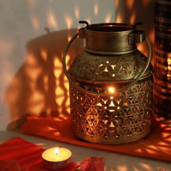 Milkpot Tea lights Holder/ Lantern