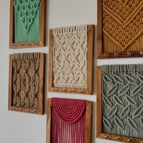 Macrame Accessories/Key Holder