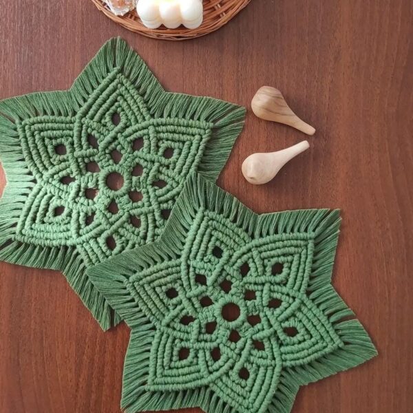 Macrame Coaster