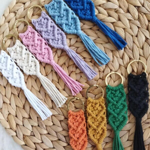 Macrame Keychain