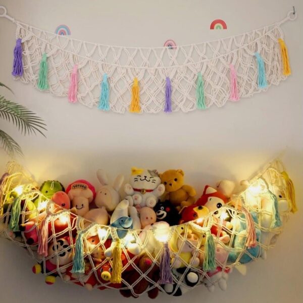 Macrame Toys wall baskets