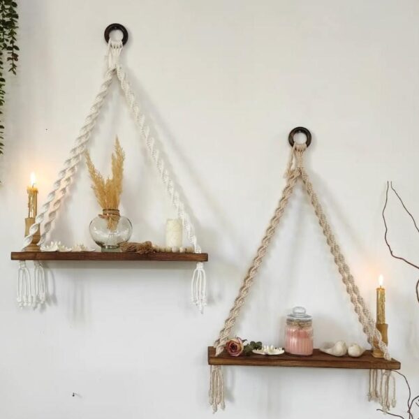 Macrame Shelf hanging