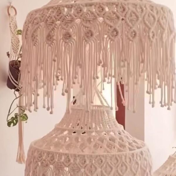 Macrame Chandelier