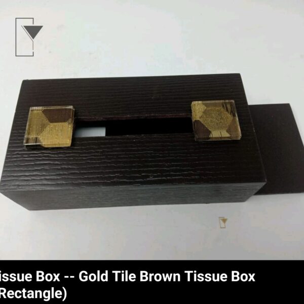 Tissue box -- Rectangle tissue box - Design 5