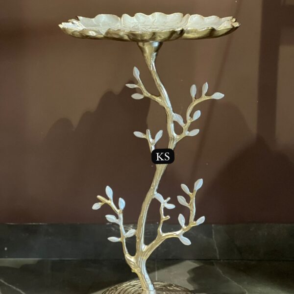 Lotus shape leaf side table