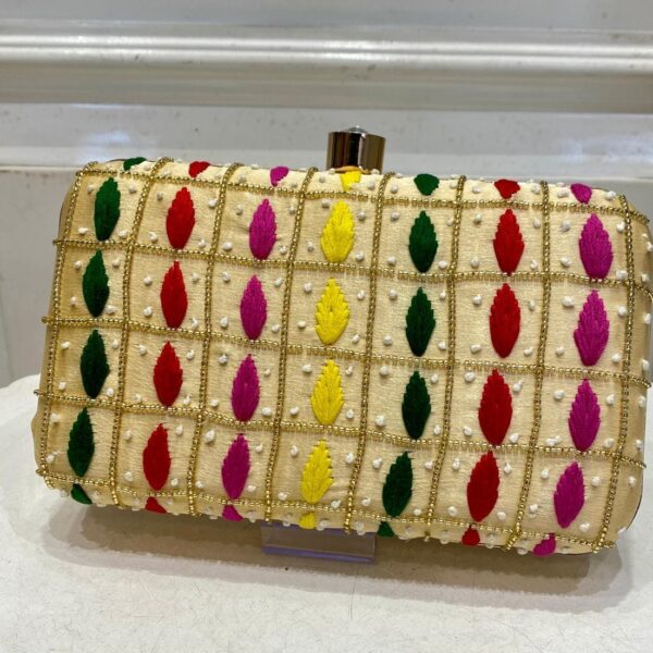 Premium Quality #Handwork #Clutch - Design 10