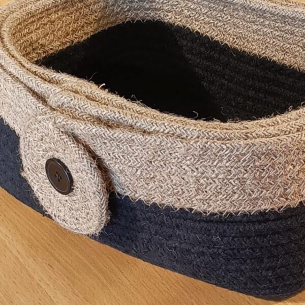 Cotton Multipurpose Storage Baskets - Design 3