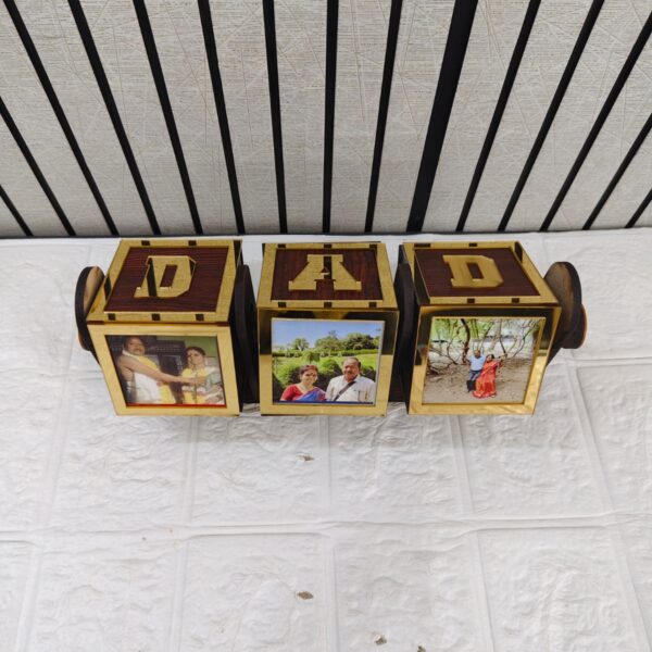 Father's Day Triple Cube Frame
