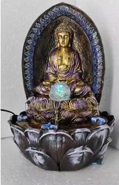 Fountain Buddha Crystal