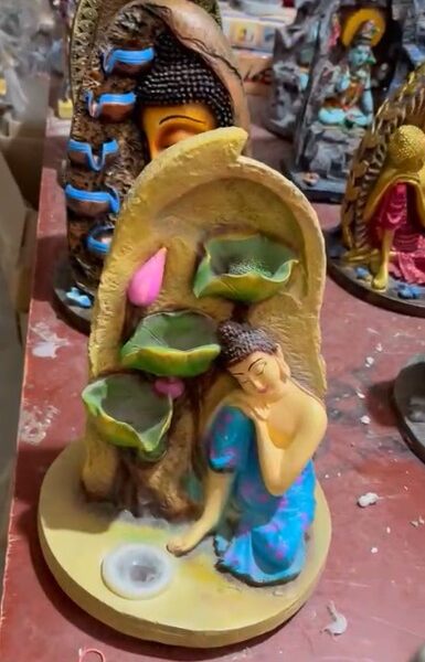Fountain Matki Sitting Buddha