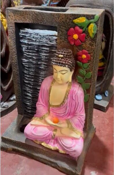 Fountain Pink Buddha