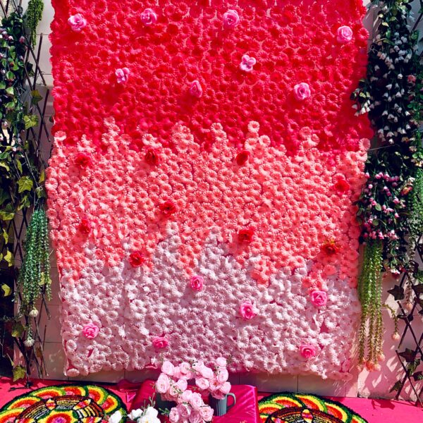 3d Floral backdrops - Design 1