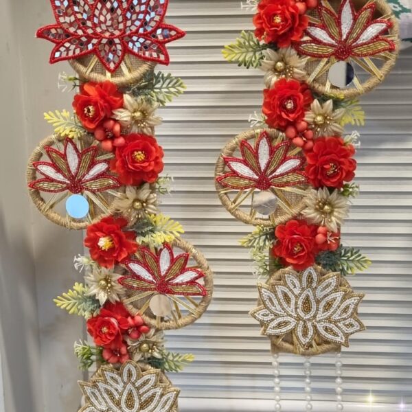 BEAUTIFUL FLORAL RING TORAN Hanging