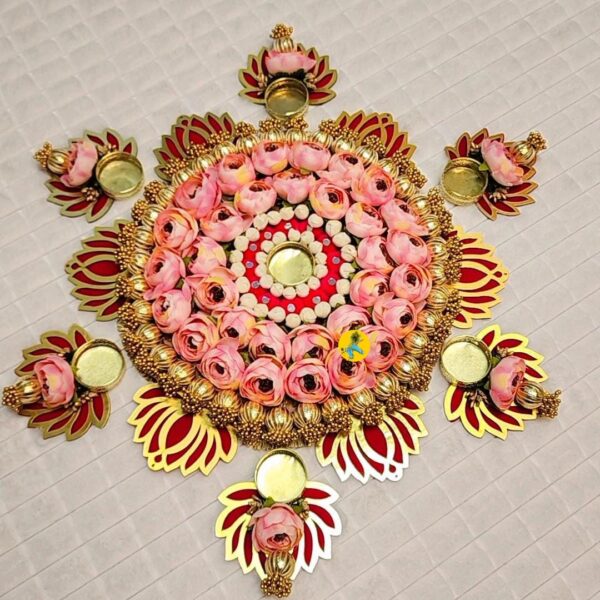BEAUTIFUL FLORAL DETACHABLE RANGOLI